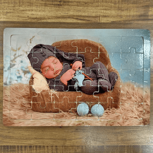 פאזל מלבן מקרטון קטן – תמונה 2